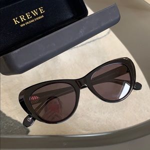 Krewe x Reformation Irma Cat eye sunglasses